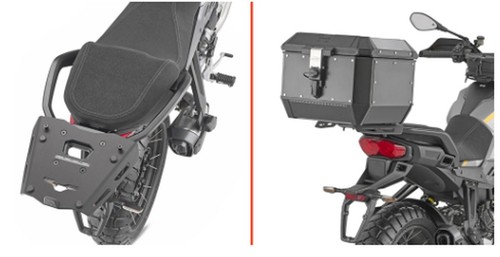 Cadre top case - top,