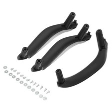3x Poignée de Porte Aménagement Intérieur à Gauche + Droite Noir pour BMW X5 F15