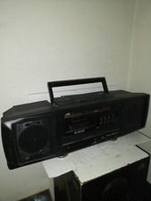 POSTE RADIO  LECTEUR CASSETTE EQUALIZER  JVC PC-90 BOOMBOX FONCTIONNE