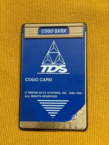 Tds cogo version - cogo, 4.1