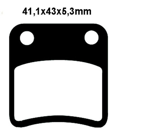 Plaquette frein arrière - frein,