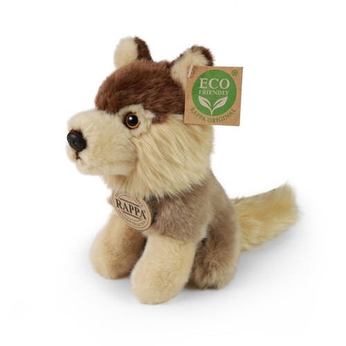 Peluche loup ecologique - 16, cm