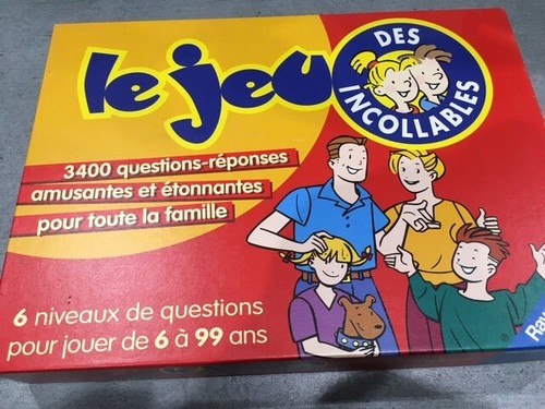 Jeu des incollables - le,
