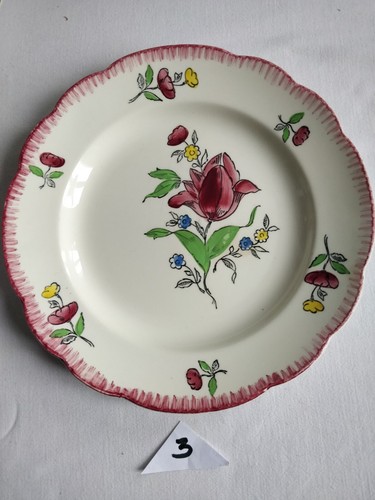 Assiette faïence gien - assiette,