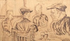 Tableau Vintage Encre