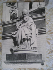 CPA.  SOLIGNY-LA-TRAPPE.  La Vierge offerte par Louis Philippe lors de sa visite