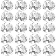  50pcs anneaux de rideau avec Clips anneaux de pince de rideau Clips de