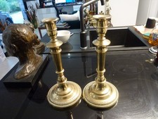 superbe paire de bougeoirs