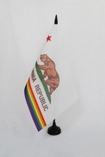 Drapeau de table Californie