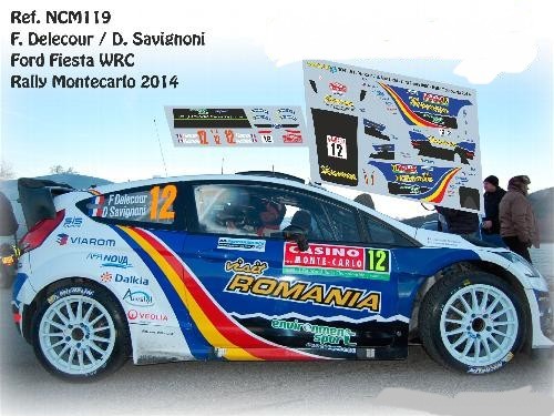 Decals ford fiesta - 1/43, wrc