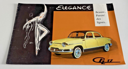 Brochure publicitaire panhard - publicitaire,