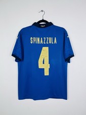 Italy Euro 2020 Home Jersey – Spinazzola N°4 Puma 756468-01 L