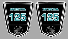 2 x STICKER DAX 125 HONDA 9x8cm BIKER ENDURO TRIAL MOTO AUTOCOLLANT HB156