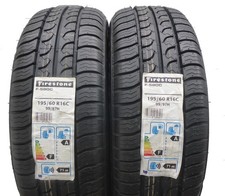 195 60 16C 2x FIRESTONE 195/60