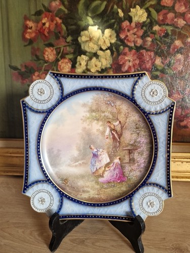 Rarissime assiette carrée - rarissime,