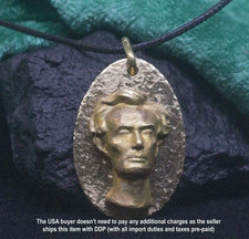Pendentif en bronze Abraham