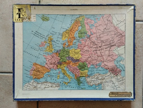 Ancien puzzle bois complet - ancien, en