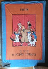 Housse de couette TINTIN Le Sceptre D'ottokar 1997 Hergé Moulinsart 1,86 x 1,26
