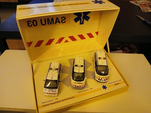 Coffret renault espace 3 - coffret, 1/2/3