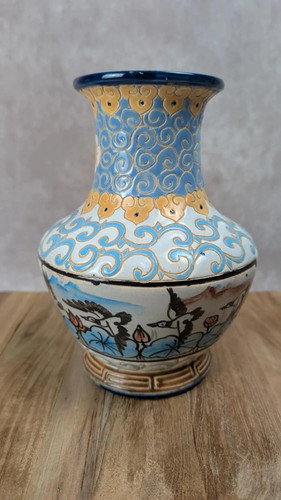 Vase japonisant décor - japonisant,