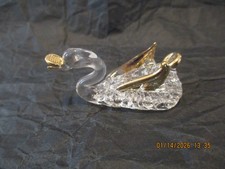 Figurine cygne en verre