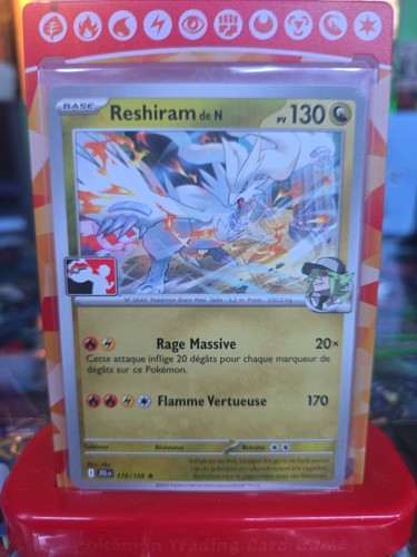 Carte pokémon reshiram - carte,
