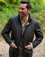 Olive. ~ Barbour HEREFORD Wax