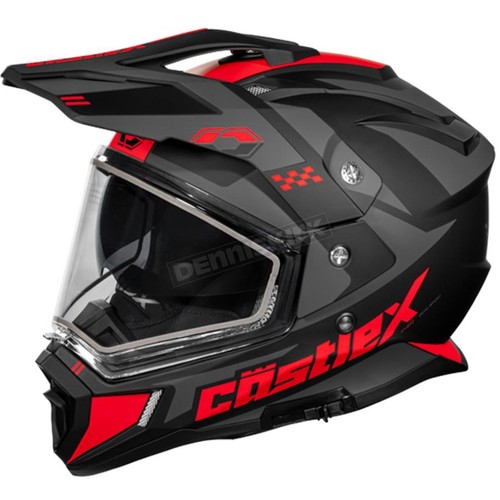 Castle matte red cx200 dual - castle,