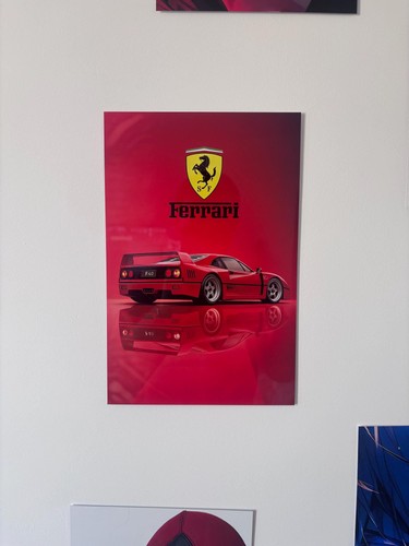 Poster metal ferrari f40 - poster,
