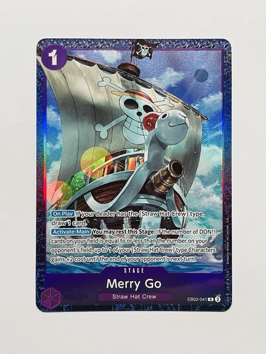 Card one piece going merry - piece,