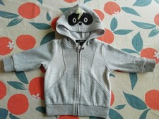 Veste Gris Clair Taille 6Mois