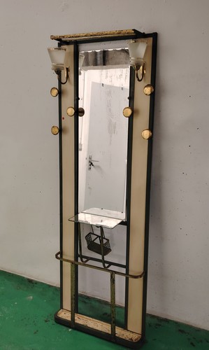 Porte manteau miroir - miroir, en