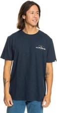T-Shirt Homme Quiksilver Arched Type Marine EQYZT07717 BYJ0 S - XXL RRP 18 £