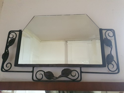 Joli petit miroir art - miroir, "