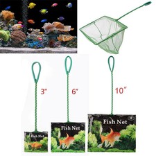 Filet à poisson portable manche long carré accessoires aquarium outil nettoyage