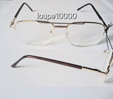 lunettes loupe de lecture métal style aviateur réf RG21324A n° 514