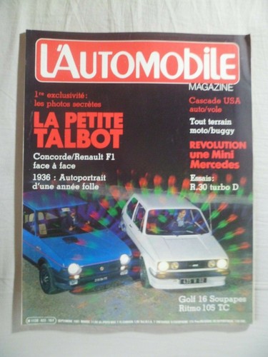 Automobile magazine 423 - l'automobile, n°423