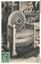 AOIP14-1026-CELEBRITE - CHATEAU DE LA MALMAISON - FAUTEUIL DU TRONE DE NAPOLEO