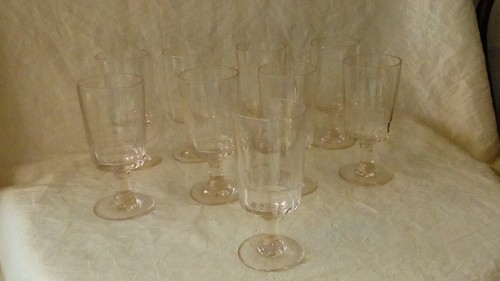Verres vin ancien - verres, verre