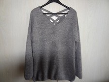 Pull gris taille unique (convient bien pour taille 40-42) -  Luzabelle