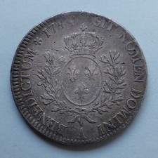 Rare LOUIS XV, Écu Aux