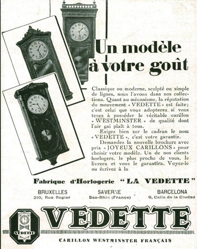 Publicité ancienne vedette - publicité,