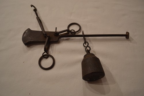 Ancienne balance romaine peson - ancienne,