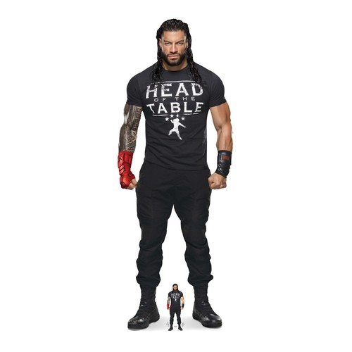 Romain reigns tête table - tête,
