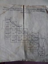 Militaria Cartes état-major