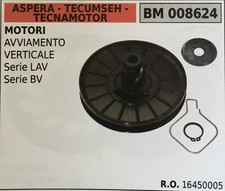 Poulie D'Avancement Brumar Aspera - Tecumseh - Tecnamotor BM008624
