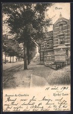 CPA Evere, Avenue du Cimetière 1905 