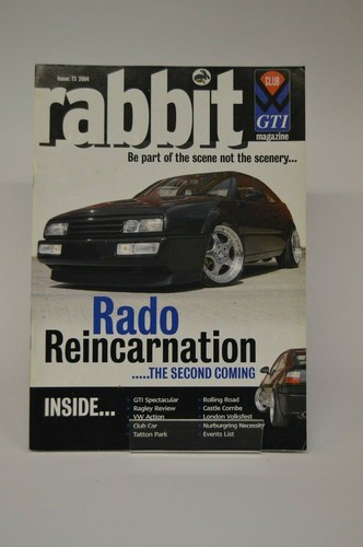 Rabbit gti magazine - rabbit,