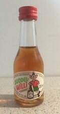 Mignonnette ancienne old mini bottle Buddel-Willi liqueur vodka-groseille 2cl