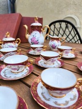Ensemble service à café/thé en porcelaine